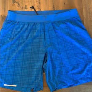 Lululemon men’s shorts XXL blue
